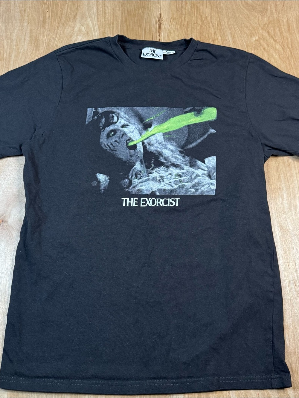 The Exorcist Mens Black Short Sleeve T-Shirt Size Medium
